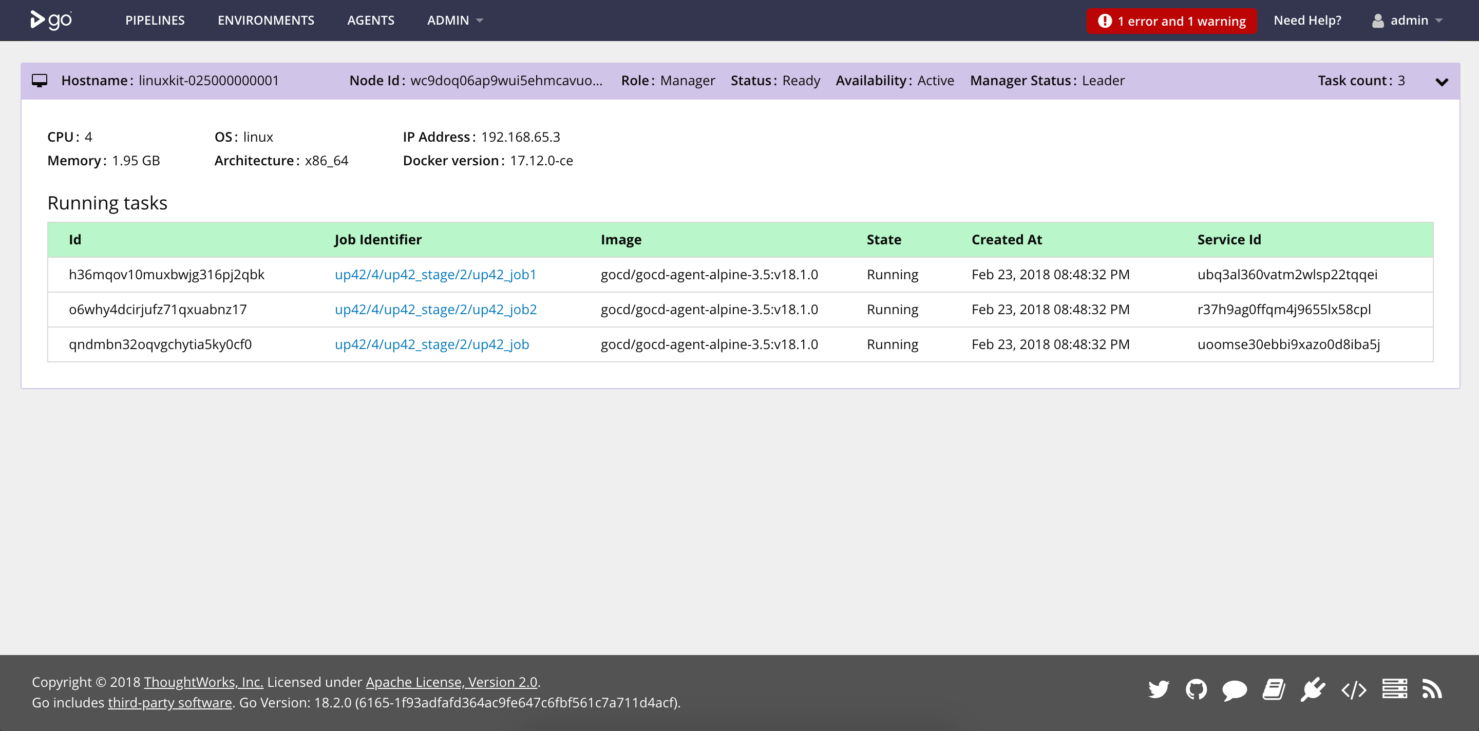 elastic agent plugin status report